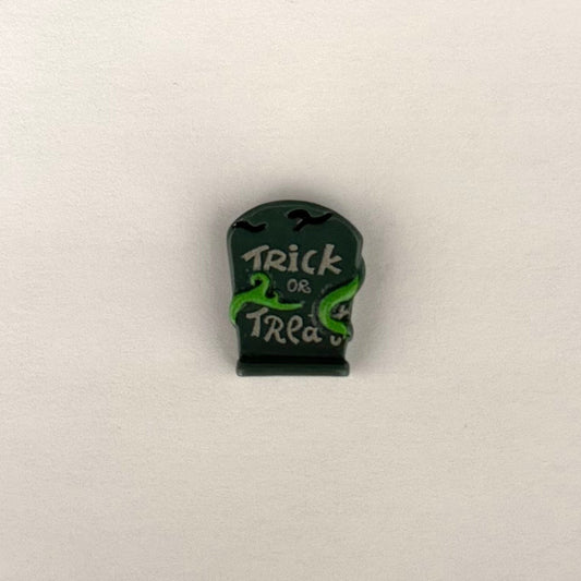 Trick or Treat Tombstone Charm