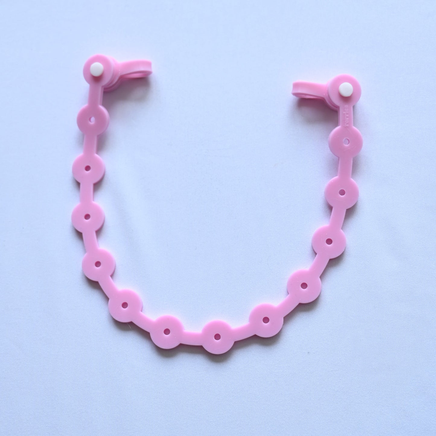 Pink Silichain & Magnet Clips