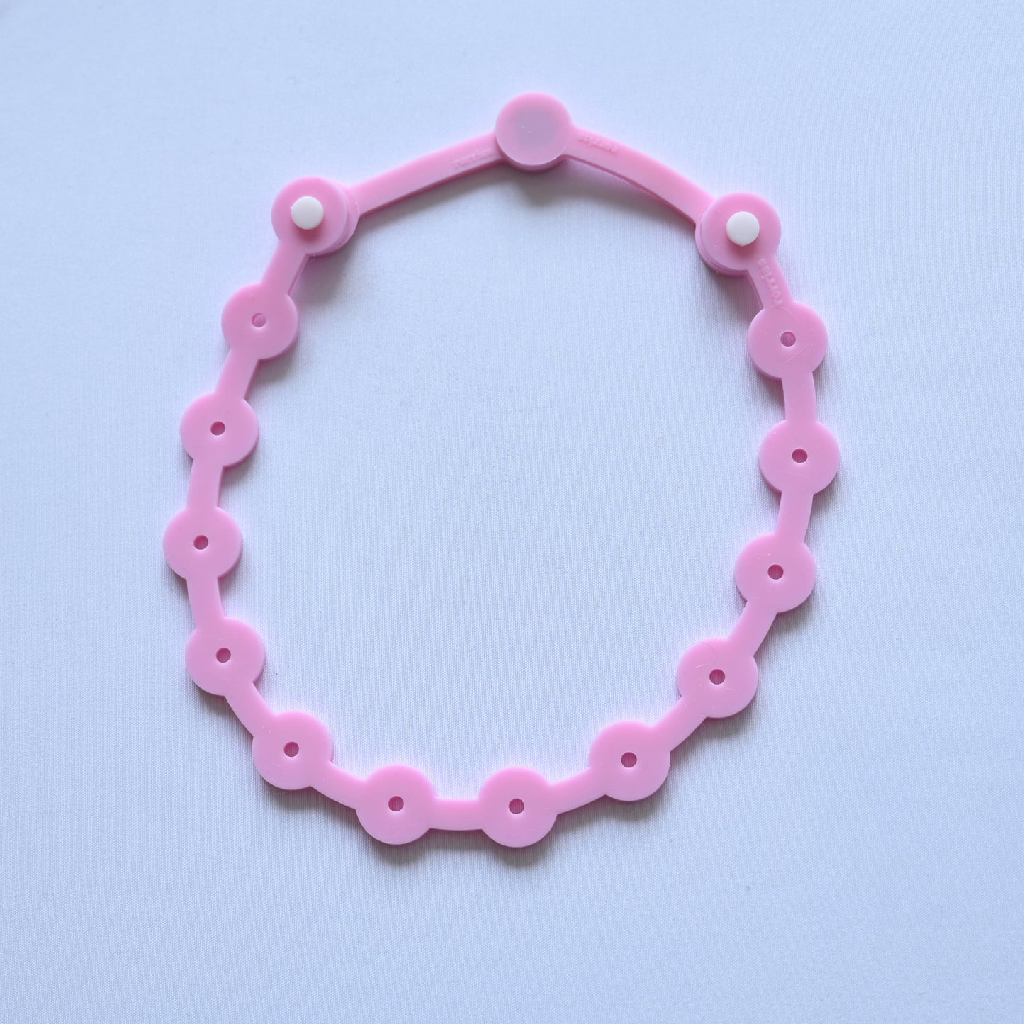 Pink Silichain & Magnet Clips