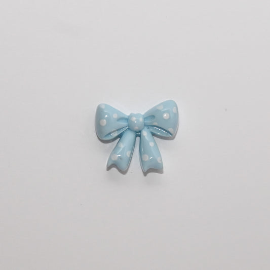 Polka Dot Bow Charm