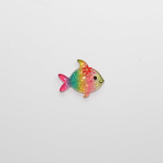 Rainbow Fish Charm
