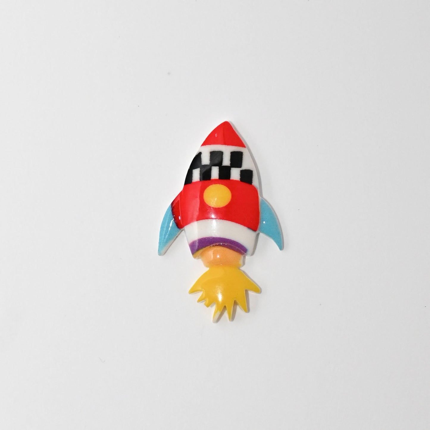 Rocket Ship Charm
