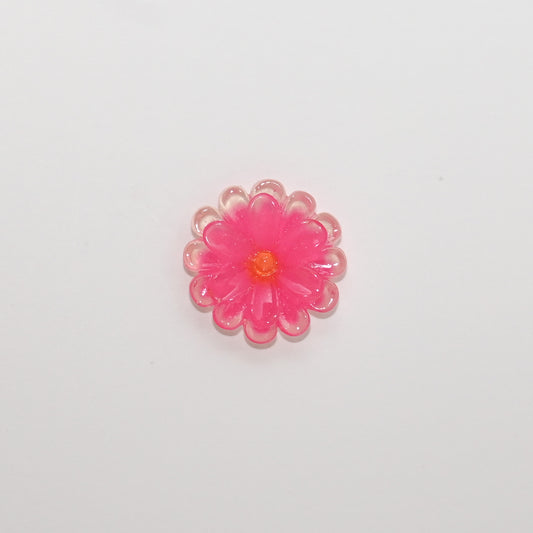 Pink Daisy Charm